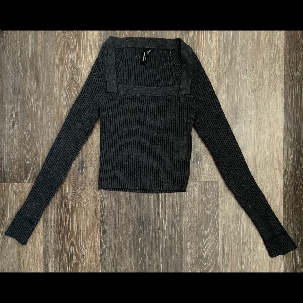 Marciano cropped long sleeve